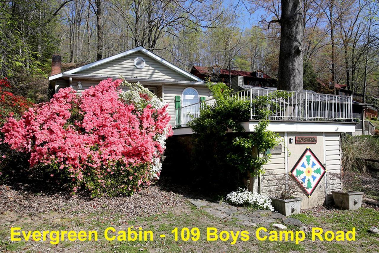 Pine Gables Cabins Villa Lake Lure Exterior foto
