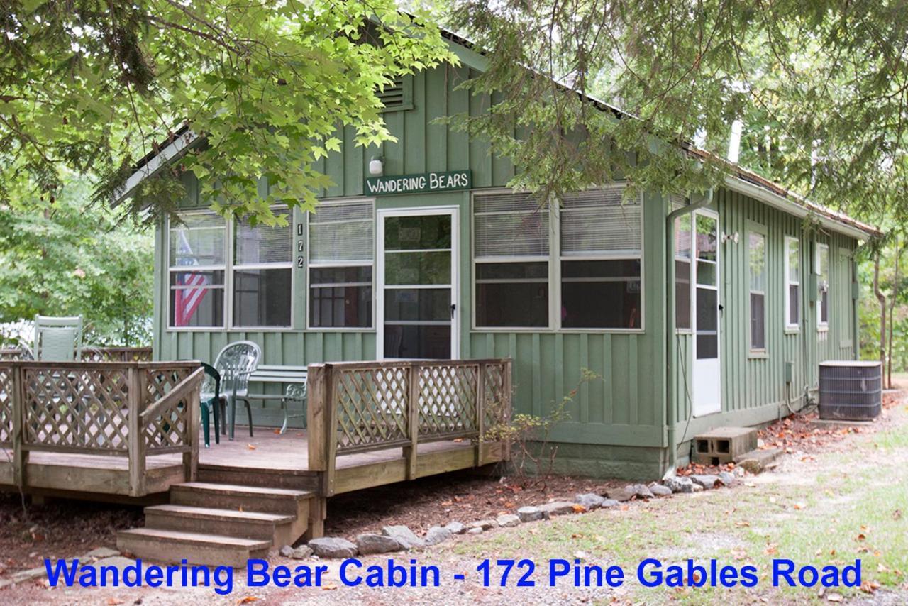 Pine Gables Cabins Villa Lake Lure Exterior foto